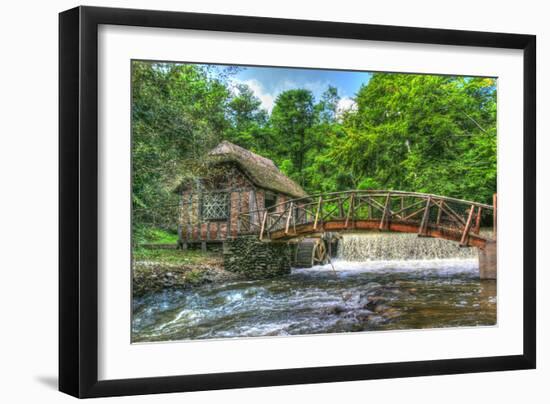 Mill House and Stream-Robert Goldwitz-Framed Photographic Print