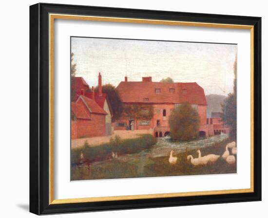 Mill Stream, 1876-Frederick Hamilton Jackson-Framed Giclee Print