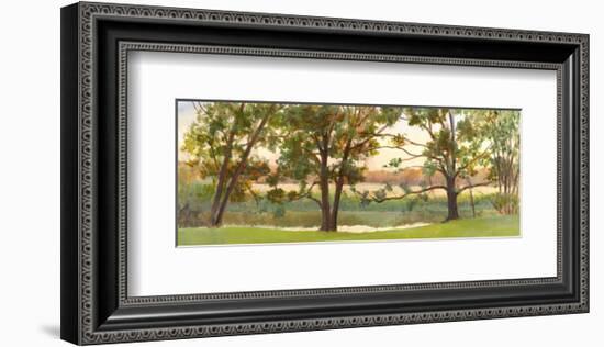 Mill Stream Willows-Elissa Gore-Framed Art Print