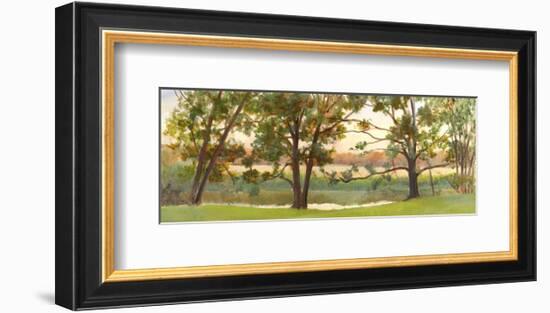 Mill Stream Willows-Elissa Gore-Framed Art Print