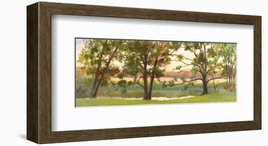 Mill Stream Willows-Elissa Gore-Framed Art Print