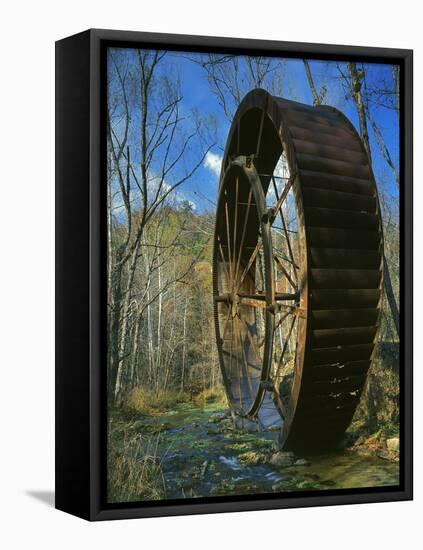 Mill Wheel, Ozark National Scenic Riverways, Missouri, USA-Charles Gurche-Framed Premier Image Canvas