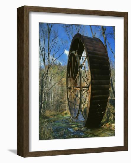 Mill Wheel, Ozark National Scenic Riverways, Missouri, USA-Charles Gurche-Framed Photographic Print