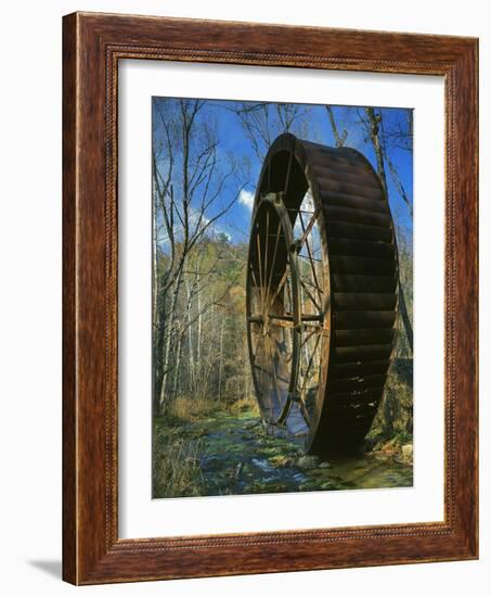 Mill Wheel, Ozark National Scenic Riverways, Missouri, USA-Charles Gurche-Framed Photographic Print