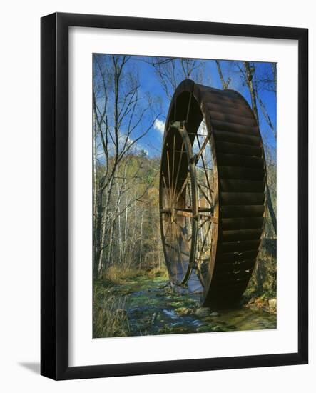 Mill Wheel, Ozark National Scenic Riverways, Missouri, USA-Charles Gurche-Framed Photographic Print