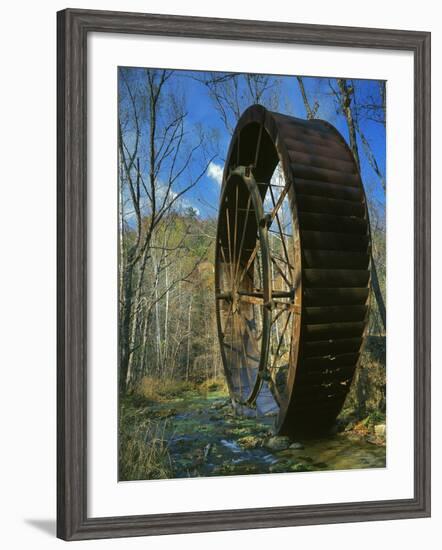 Mill Wheel, Ozark National Scenic Riverways, Missouri, USA-Charles Gurche-Framed Photographic Print