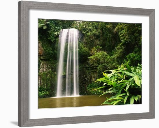 Millaa Millaa Falls-Dennis Degnan-Framed Photographic Print