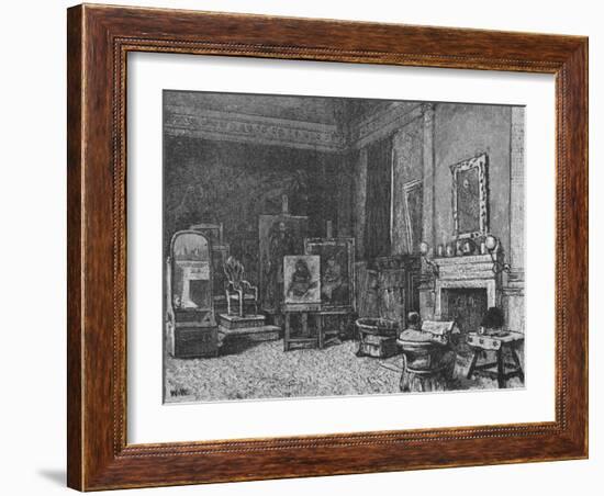 'Millais's Studio', 1890-Unknown-Framed Giclee Print