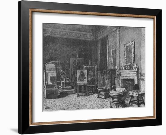 'Millais's Studio', 1890-Unknown-Framed Giclee Print
