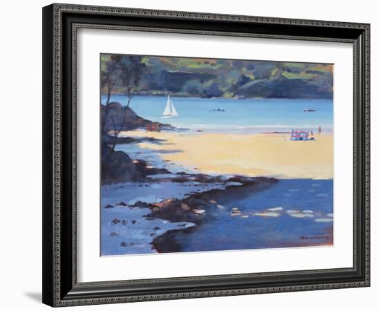 Millbay, Salcombe, 1998-Jennifer Wright-Framed Giclee Print