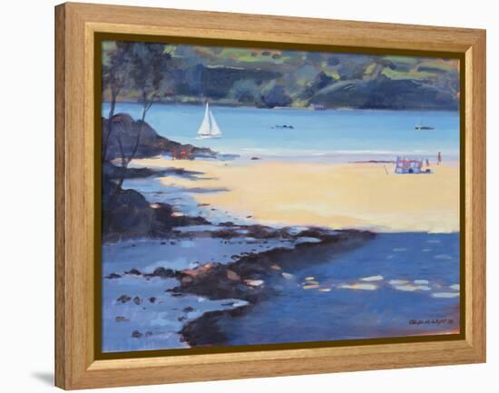 Millbay, Salcombe, 1998-Jennifer Wright-Framed Premier Image Canvas