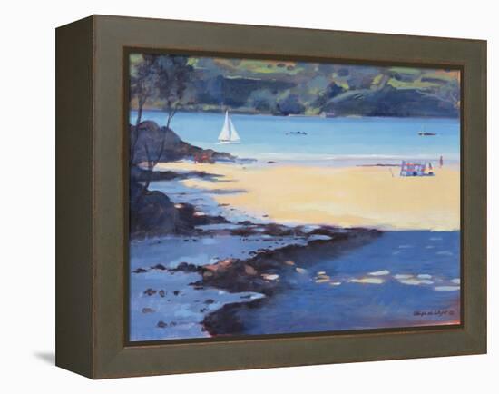 Millbay, Salcombe, 1998-Jennifer Wright-Framed Premier Image Canvas