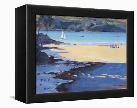 Millbay, Salcombe, 1998-Jennifer Wright-Framed Premier Image Canvas