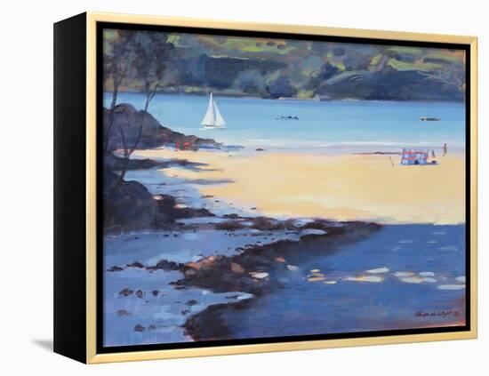 Millbay, Salcombe, 1998-Jennifer Wright-Framed Premier Image Canvas