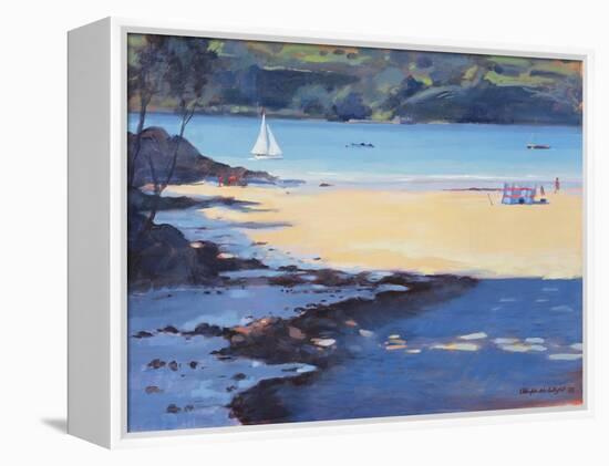 Millbay, Salcombe, 1998-Jennifer Wright-Framed Premier Image Canvas