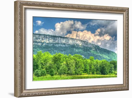 Millbrook Mountain Clouds-Robert Goldwitz-Framed Photographic Print