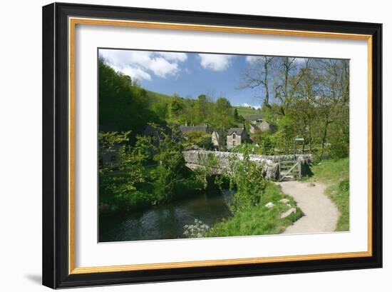 Milldale, Dovedale, Derbyshire-Peter Thompson-Framed Photographic Print