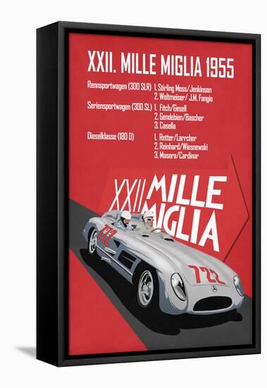 Mille Miglia XXII-Mark Rogan-Framed Stretched Canvas