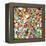 Millefiori-Sharon Turner-Framed Stretched Canvas