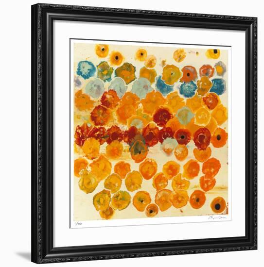 Millefleur-Lynn Basa-Framed Giclee Print