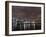 Millenium Bridge, Night Photography, St Paul's Cathedral, the Thames, London, England, Uk-Axel Schmies-Framed Photographic Print