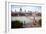 Millenium Bridge over the Thames and St Paul Cathedral on the Background, London-Felipe Rodriguez-Framed Photographic Print