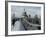 Millenium Bridge, Southbank, Southwark, and the Dome of St Pauls Cathedral-Richard Bryant-Framed Premium Photographic Print