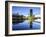 Millennium Bridge and Lowry Centre at Dawn, Salford Quays, Manchester, Greater Manchester, England-Chris Hepburn-Framed Photographic Print