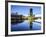 Millennium Bridge and Lowry Centre at Dawn, Salford Quays, Manchester, Greater Manchester, England-Chris Hepburn-Framed Photographic Print