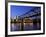 Millennium Bridge and St. Pauls Cathedral, London, England, UK-Charles Bowman-Framed Photographic Print