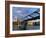 Millennium Bridge and St. Pauls, London, England-John Miller-Framed Photographic Print