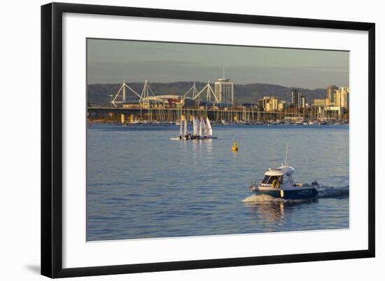 Millennium Stadium, Cardiff Bay, Cardiff, Wales, United Kingdom, Europe-Billy Stock-Framed Photographic Print