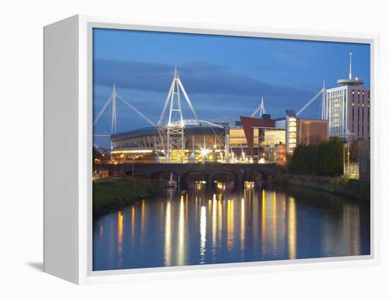 Millennium Stadium, Cardiff, South Wales, Wales, United Kingdom, Europe-Billy Stock-Framed Premier Image Canvas