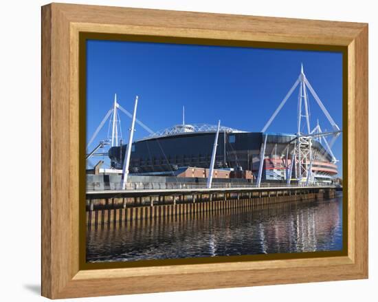 Millennium Stadium, Cardiff, South Wales, Wales, United Kingdom, Europe-Billy Stock-Framed Premier Image Canvas