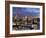 Millennium Wheel and Houses of Parliament, London, England-Peter Adams-Framed Photographic Print