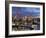 Millennium Wheel and Houses of Parliament, London, England-Peter Adams-Framed Photographic Print