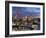 Millennium Wheel and Houses of Parliament, London, England-Peter Adams-Framed Photographic Print