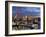 Millennium Wheel and Houses of Parliament, London, England-Peter Adams-Framed Photographic Print