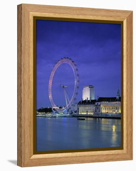 Millennium Wheel, London, England-Rex Butcher-Framed Premier Image Canvas