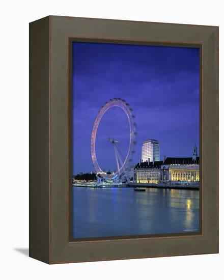 Millennium Wheel, London, England-Rex Butcher-Framed Premier Image Canvas