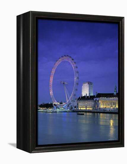 Millennium Wheel, London, England-Rex Butcher-Framed Premier Image Canvas