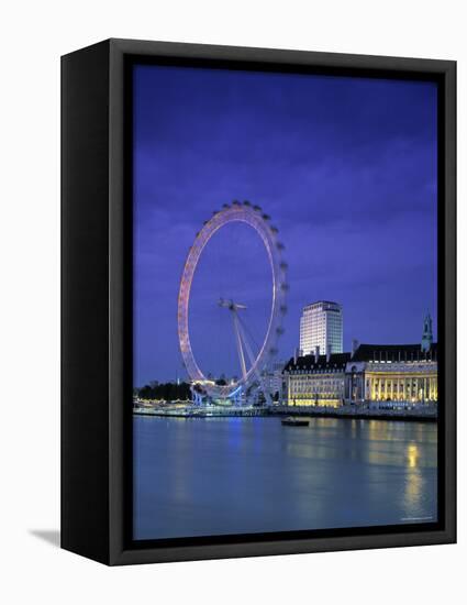 Millennium Wheel, London, England-Rex Butcher-Framed Premier Image Canvas