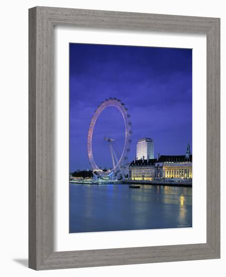 Millennium Wheel, London, England-Rex Butcher-Framed Photographic Print