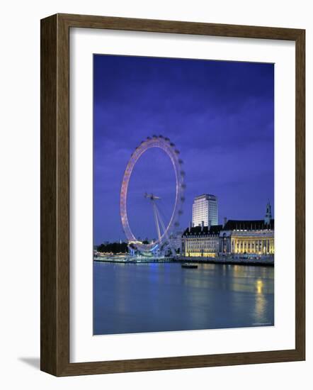 Millennium Wheel, London, England-Rex Butcher-Framed Photographic Print