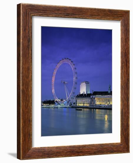 Millennium Wheel, London, England-Rex Butcher-Framed Photographic Print