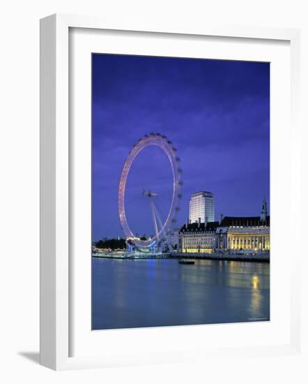 Millennium Wheel, London, England-Rex Butcher-Framed Photographic Print