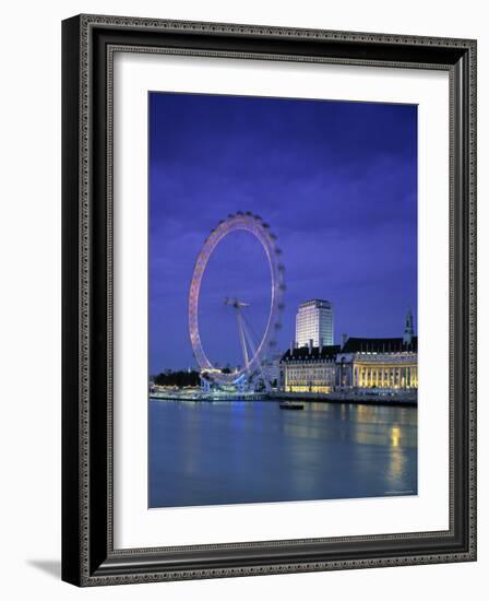 Millennium Wheel, London, England-Rex Butcher-Framed Photographic Print