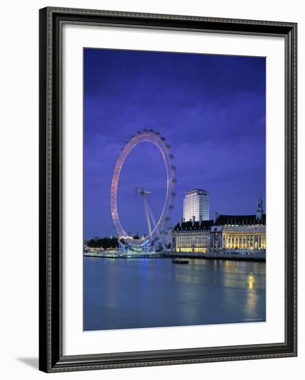 Millennium Wheel, London, England-Rex Butcher-Framed Photographic Print