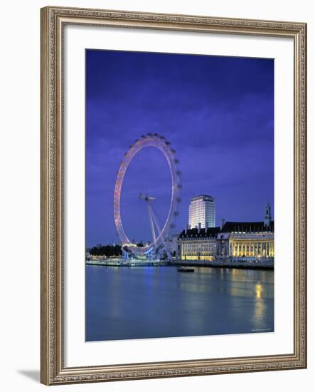 Millennium Wheel, London, England-Rex Butcher-Framed Photographic Print