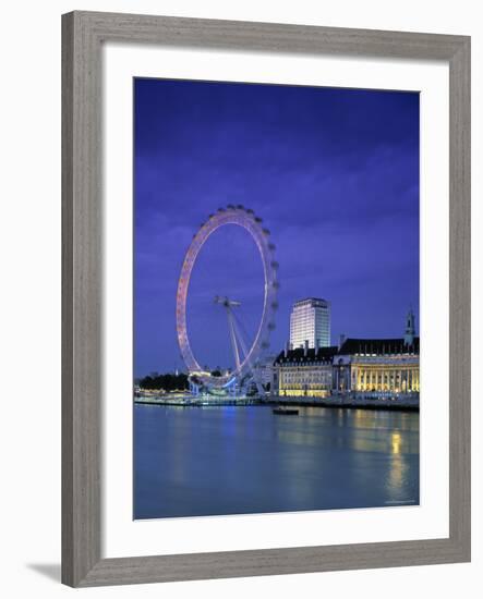 Millennium Wheel, London, England-Rex Butcher-Framed Photographic Print